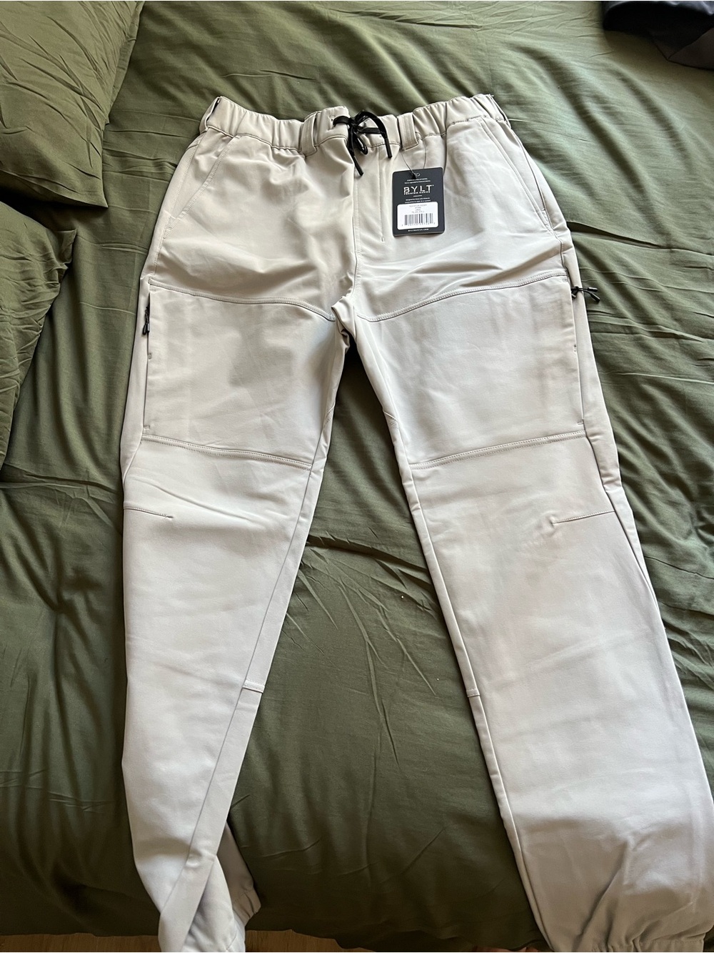 Men’s BYLT Tech Nylon Jogger. Storm color. Size L. Never worn with tag.